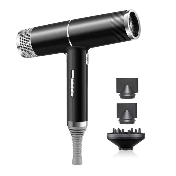 Professional Ionic Hair Dryer – 110,000 RPM High-Speed Anion Blow Dryer with Diffuser & Nozzles
