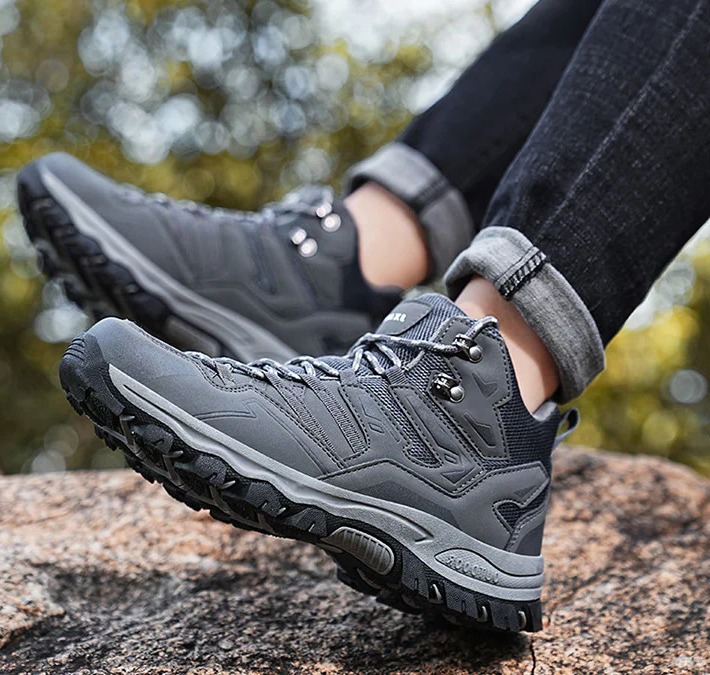Lightweight Orthopaedic Outdoor & Hiking Boots with Cushioning Sole – Superior Support for Foot Pain Relief