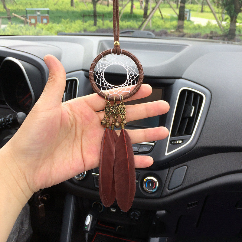 Feather Car Pendant 
