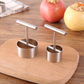 Stainless Steel Apples Rice Mold Stewed Rock Sugar Pear Large Core Puller Fruit Core Hole Digger Remover Kitchen Gadgets
